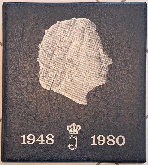 Nederland. Compleet Juliana muntenalbum (1 cent t/m 10, Postzegels en Munten, Munten | Nederland