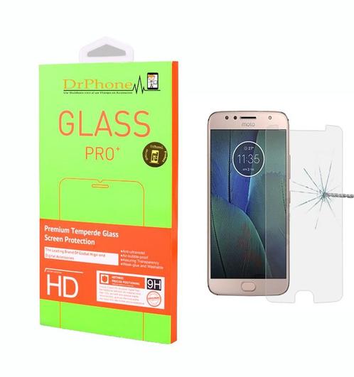 DrPhone Moto G5s Plus Glas - Glazen Screen protector -, Télécoms, Téléphonie mobile | Housses, Coques & Façades | Marques Autre