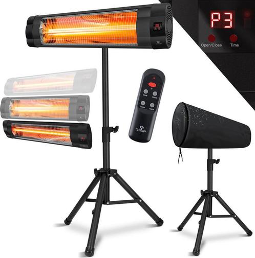 KESSER® Terrasverwarmer - Draaibaar - Verstelbaar - 2500W -, Huis en Inrichting, Woonaccessoires | Overige, Verzenden