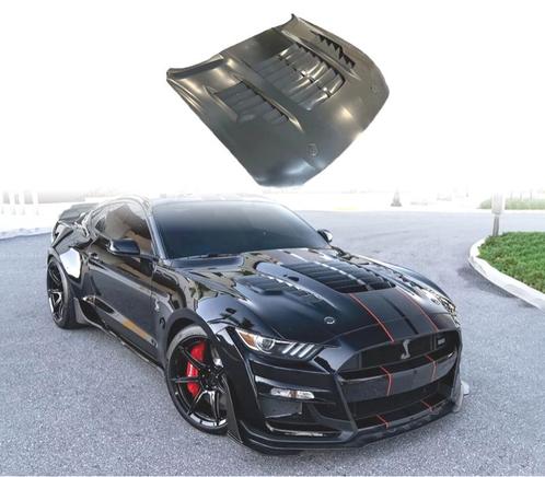 CAPOT FORD MUSTANG 15-17 LOOK GT500 KR ALUMINIUM, Auto-onderdelen, Carrosserie, Verzenden