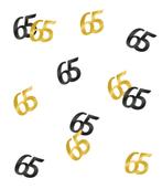 Tafelconfetti 65 Jaar 20gr, Verzenden, Nieuw