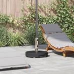 vidaXL Parasolvoet met wielen en handvat - Zwart Graniet -, Tuin en Terras, Verzenden, Nieuw