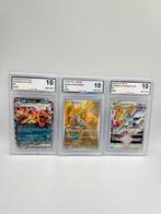 Pokémon - 3 Graded card - CHARIZARD EX HOLO & ARCEUS VSTAR &