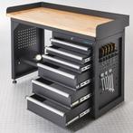 Datona Werkbank PRO met eiken werkblad en 6 lades - 150 cm, Ophalen of Verzenden, Nieuw