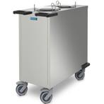 Bordenstapelaar | RVS | Onverwarmd | 106 Borden Ø180-330mm, Verzenden, Nieuw in verpakking