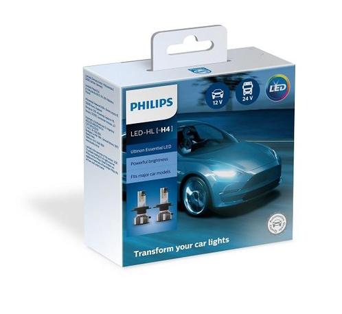 ② Philips H4 LED lampen set 12 en 24 volt — Produits d'entretien