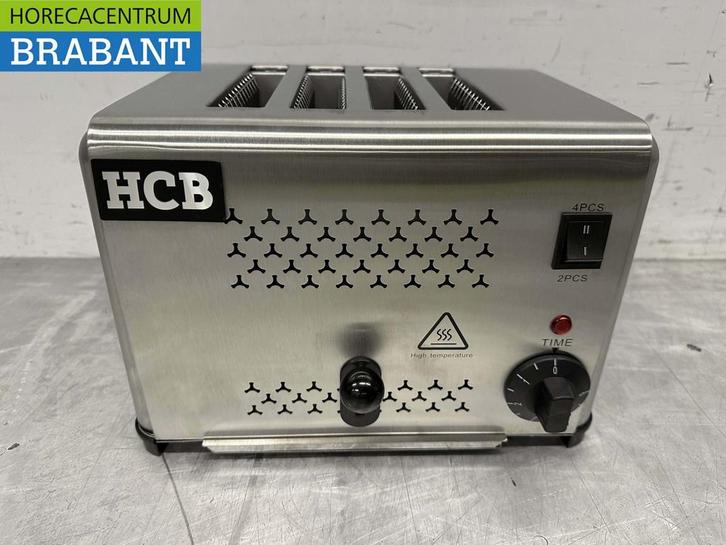 Grille-pain en acier inoxydable Grille-pain 4 tranches 230V, Zakelijke goederen, Horeca | Overige, Verzenden