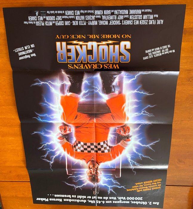 Shocker (1989) - Wes Craven – Original German Poster + 7, Verzamelen, Film en Tv