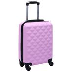 vidaXL Harde koffer ABS roze, Handtassen en Accessoires, Koffers, Verzenden, Nieuw