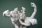 Samson - Sculpture, Danzando - 46cm - 46 cm - Biscuit de