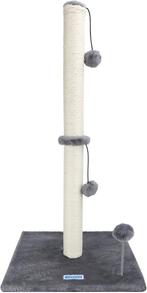 Krabpaal voor katten - 80x41x41 cm - Wit - Nobleza, Verzenden, Nieuw