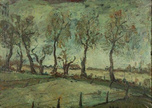 Rik Heymans (XX) - Winterlandschap, Antiek en Kunst, Kunst | Schilderijen | Klassiek