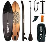 2dekans | Matchu - SUP board - Hout/Mandala - Stand up, Watersport en Boten, Ophalen of Verzenden, Nieuw