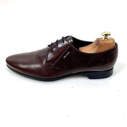Prada - Chaussures lacées à talons - Taille : EU 43, Kleding | Heren, Schoenen