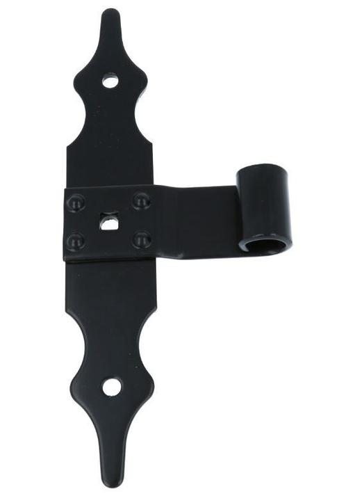 Middenheng rustica 16mm zwart, Doe-het-zelf en Bouw, Hang- en Sluitwerk, Klink of Kruk, Nieuw, Overige materialen