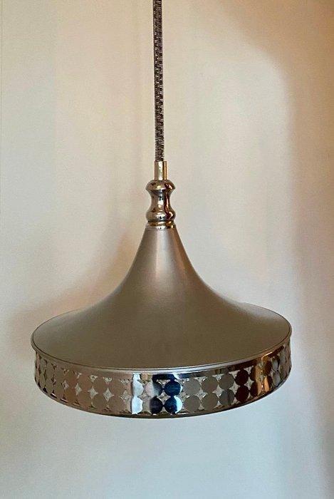 Plafondlamp - Chroom, Antiek en Kunst, Antiek | Verlichting