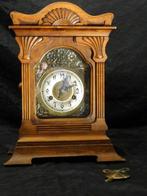 Horloge de table, Junghans Art Nouveau -   Bois - 1930-1940, Antiquités & Art