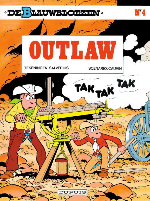 Outlaw / De Blauwbloezen 9789031403318 Cauvin, Livres, BD, Envoi