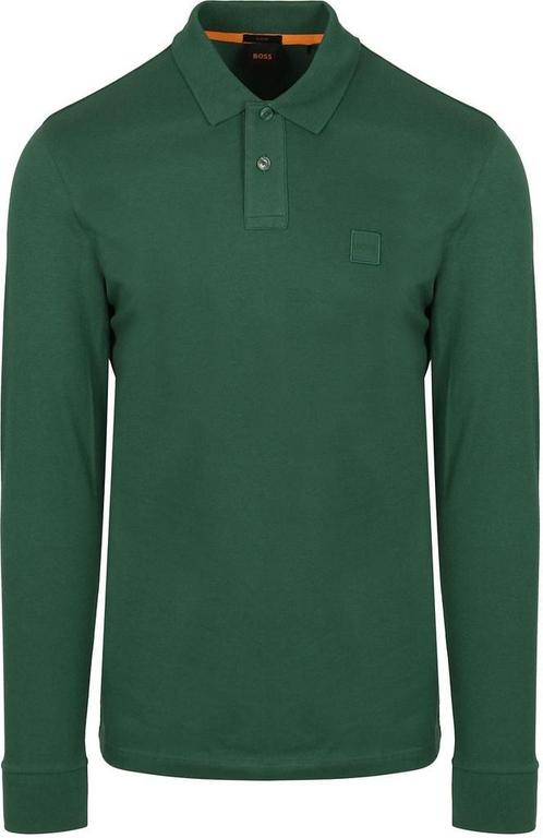 BOSS Passerby Polo Donkergroen maat Maat 52/54 (L) Heren, Kleding | Heren, Polo's, Nieuw, Maat 52/54 (L), Verzenden
