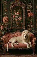 CREATIVE_HUB - White lion sofa relax, Nieuw