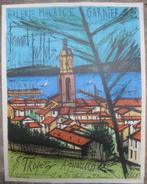 Bernard Buffet - Saint tropez l église et la mer galerie, Antiek en Kunst