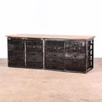 Industriële ladekast | Vintage TV kast | TV meubel | Sideta