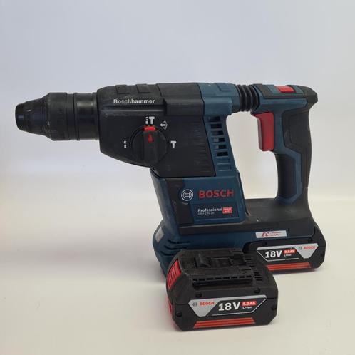 Bosch GBH 18V-26 Accuboorhamer SDS Plus Incl. Accus | Ne..., Bricolage & Construction, Outillage | Foreuses, Enlèvement ou Envoi