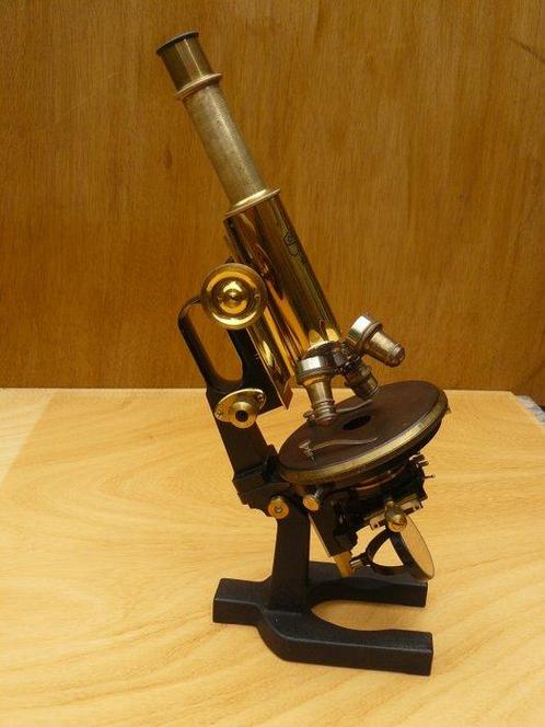 Monocular compound microscope - 1910-1920 - Carl Zeiss Jena, Verzamelen, Foto-apparatuur en Filmapparatuur