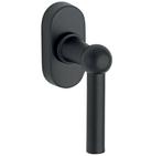 Draaikiepgarnituur Chemin de Fer/Elegant mat zwart, Klink of Kruk