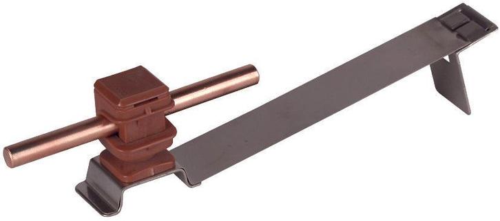 Dehn Roof Conductor Holder Flexisnap Stainless Steel Brown -, Bricolage & Construction, Électricité & Câbles, Envoi
