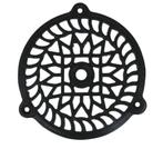 Rooster ijzer zwart 110 mm, Doe-het-zelf en Bouw, Nieuw, Overige materialen, Klink of Kruk