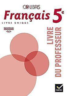 Français 5e Colibris : Livre du professeur  Pote...  Book, Livres, Livres Autre, Envoi