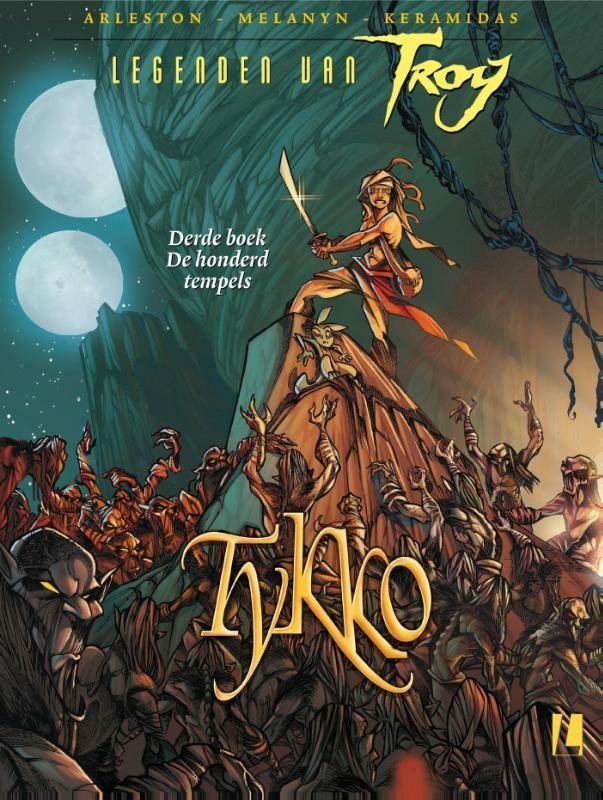 Tykko / 3 de honderd tempels / Legenden van Troy Arleston, Livres, BD, Envoi