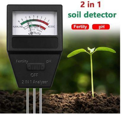 2 in 1 ph waarde en bemesting meter hulp voor zaaien stekken, Hobby & Loisirs créatifs, Bricolage