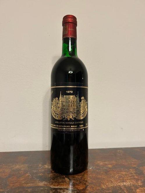 1979 Chateau Palmer - Margaux 3ème Grand Cru Classé - 1 Fles, Verzamelen, Wijnen