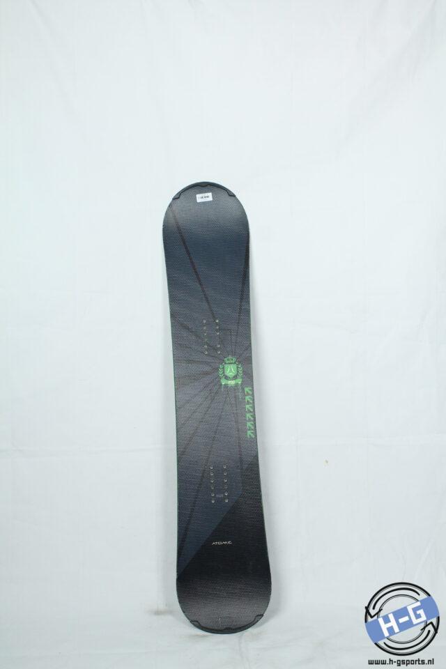 Refurbished - Snowboard - Atomic PIQ Green - 140, Sport en Fitness, Snowboarden, Board, Gebruikt, Ophalen of Verzenden