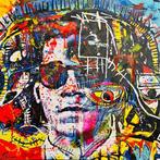 Joaquim Falco (1958) - Basquiat Selfportrait, Antiquités & Art