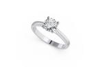 Zonder Minimumprijs - Ring - 14 karaat Witgoud - 1.06ct. tw., Handtassen en Accessoires, Ringen, Nieuw