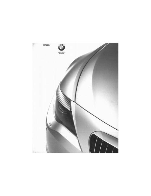 2004 BMW 6 SERIE INSTRUCTIEBOEKJE NEDERLANDS, Autos : Divers, Modes d'emploi & Notices d'utilisation