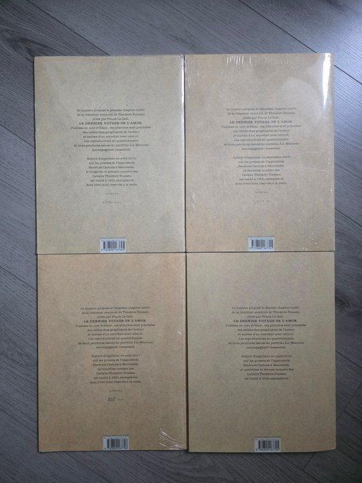 Cahiers Theodore Poussin T1 à T4 - 4x B - 4 Album - Beperkte, Livres, BD