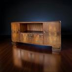 Dressoir - Messing, Walnoot, Antiek en Kunst