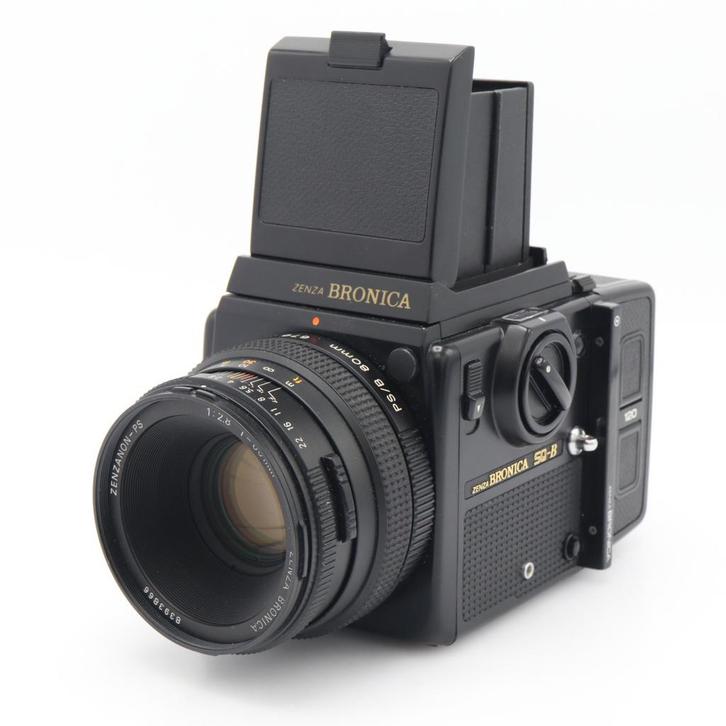 Zenza-Bronica SQ-B body + 80mm F/2.8 PS/B | Tweedehands, Audio, Tv en Foto, Fotocamera's Digitaal, Zo goed als nieuw, Verzenden
