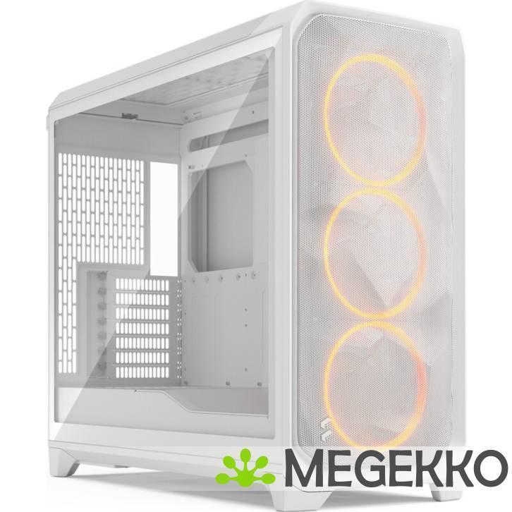 Fractal Design Meshify 3 XL White RGB TG Clear Tint, Computers en Software, Computerbehuizingen, Nieuw, Verzenden
