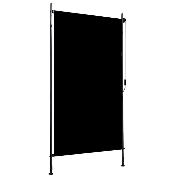 vidaXL Rolgordijn voor buiten 120x270 cm antraciet, Tuin en Terras, Zonneschermen, Nieuw, Verzenden