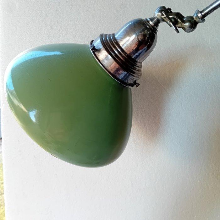 Erpé - Lampe de banquier - Acier, Aluminium, Bakélite, Antiek en Kunst, Curiosa en Brocante