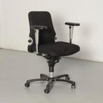 Comforto 77 bureaustoel, zwart, smalle rug, 4D armleggers, Ophalen of Verzenden