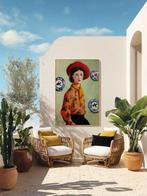 E. García - LA SEÑORITA DE OJOS AZULES XL (NO RESERVE), Antiek en Kunst