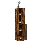 vidaXL Apothekerskast 30x41x174,5 cm bewerkt hout gerookt, Huis en Inrichting, Verzenden, Nieuw
