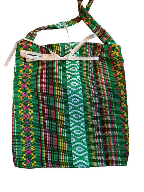 Pendelzakje geluksbuidel giftbag jamaica groen 14*15cm /, Maison & Meubles, Accessoires pour la Maison | Plantes & Fleurs artificielles