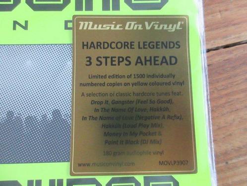 3 Steps Ahead - Hardcore Legends - Yellow vinyl - LP - 2025, Cd's en Dvd's, Vinyl Singles